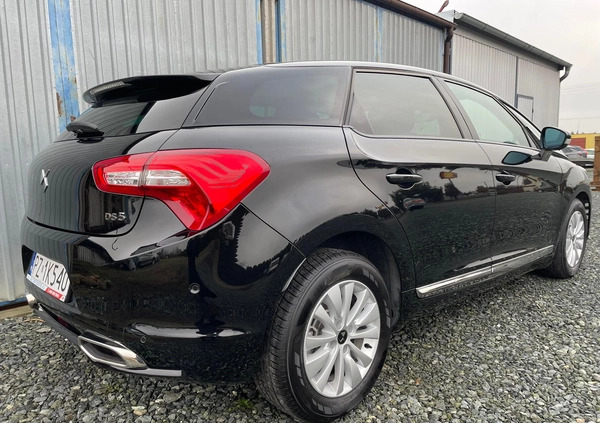 Citroen DS5 cena 49500 przebieg: 199225, rok produkcji 2017 z Suchań małe 436